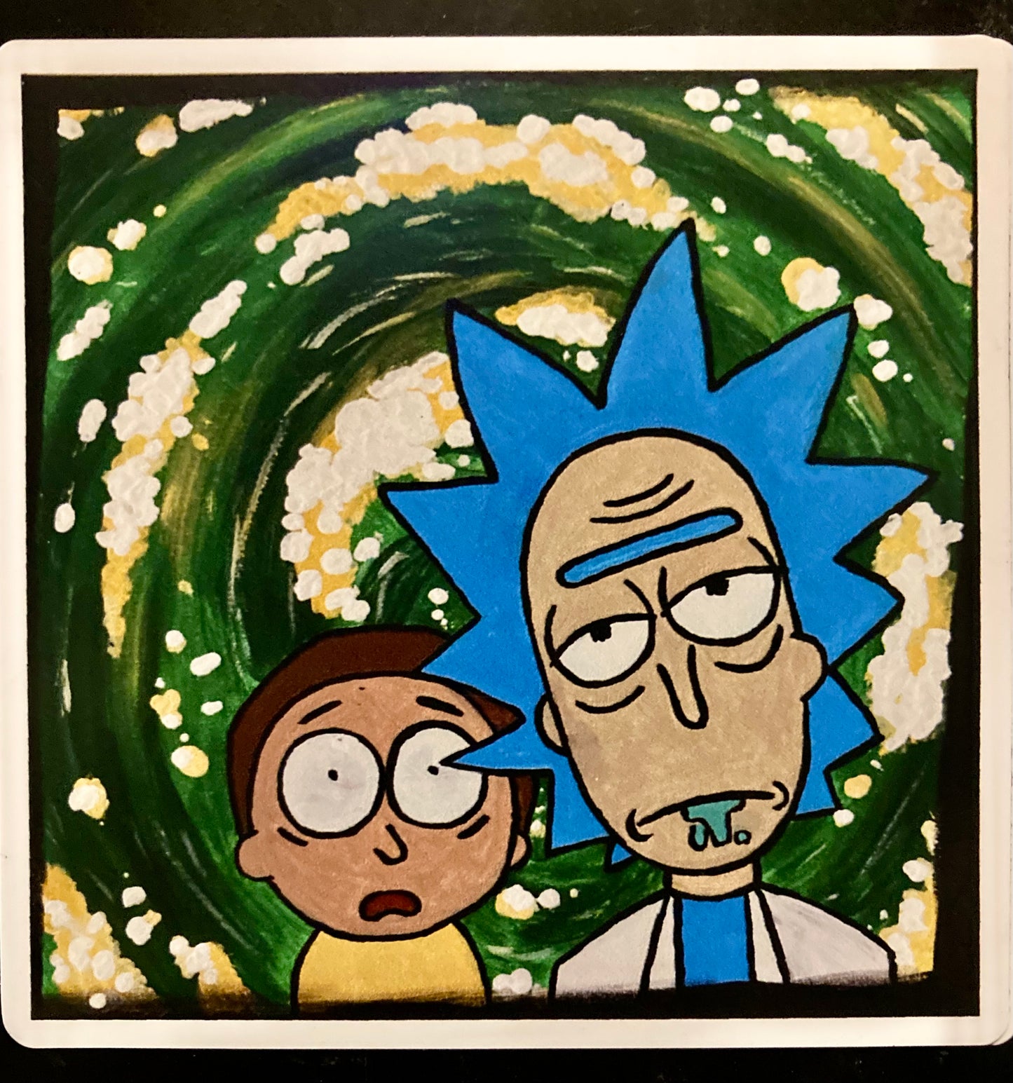 Rick n Morty Vortex Magnet