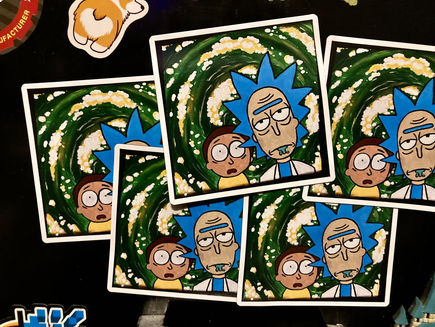 Rick n Morty Vortex Magnet